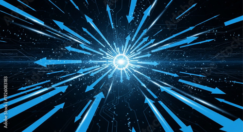 fiber optics background with lots light spots