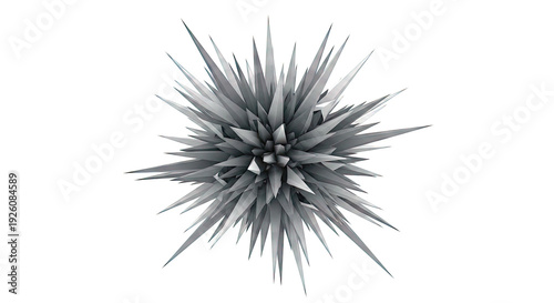 Abstract Geometric Spike Sphere