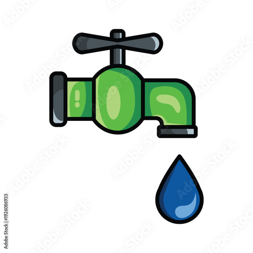 green water cramp illustration