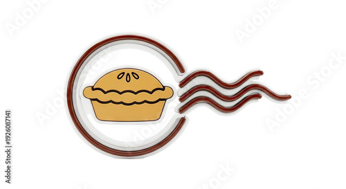 Steaming Pie Logo