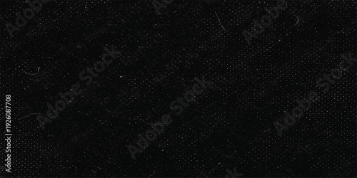 A dark textured black leather background features a rough macro pattern and grunge material surface for a high-quality textile fabric wallpaper design