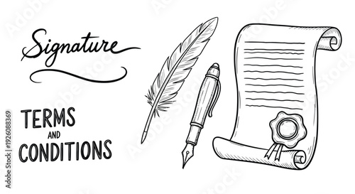 Simple vector file icon with text on a plain white background