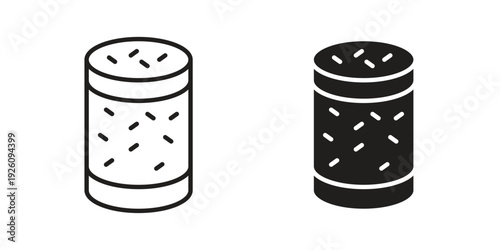 Cork wine icon vector logo design element. Vector emblem template.