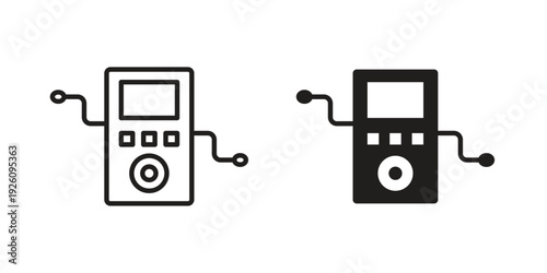 Dialysis icon vector logo design element. Vector emblem template.