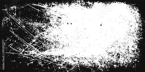 Black and white grunge texture with urban distressed scratch effect dusty rough damaged background.