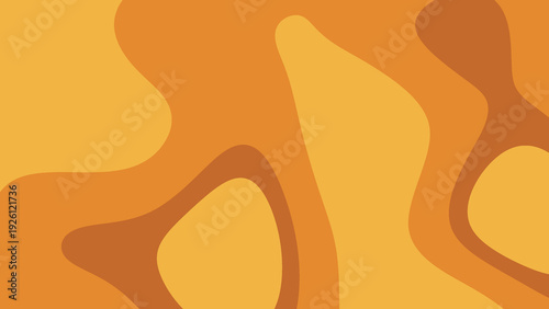 Luxury Golden Organic Wave Background for Modern Branding, Creative Poster Design, Social Media Banner, and Elegant Presentation Template