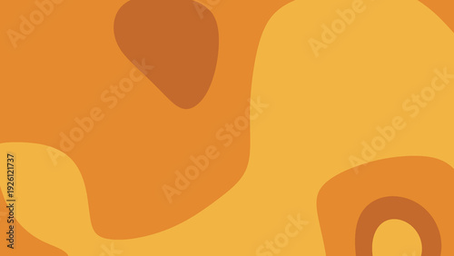 Abstract Gold Organic Shapes Background for Luxury Branding, Modern Presentation Design, Social Media Template, and Elegant Creative Layout