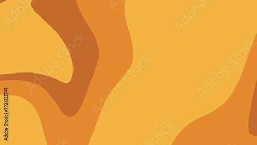 Abstract Gold Organic Shapes Background for Poster Banner Social Media Template Modern Retro Graphic Design