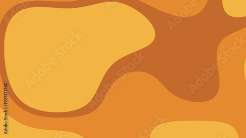 Abstract Gold Organic Shape Background for Modern Poster Design Branding Template and Creative Presentation Layout