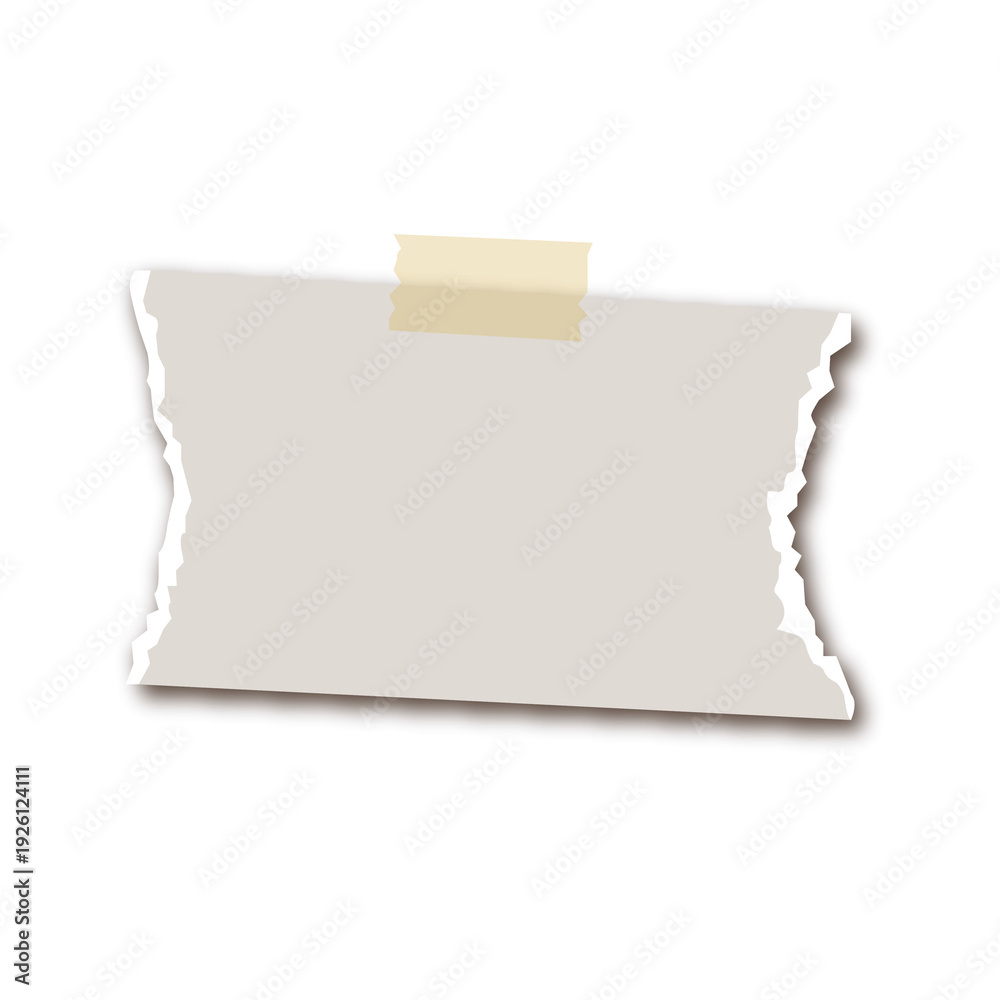Fototapeta premium blank note papers
