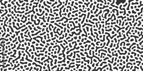 leopard skin texture black and white seamless pattern seamless turineg pattern tile and maze mosaic textile geometric background.