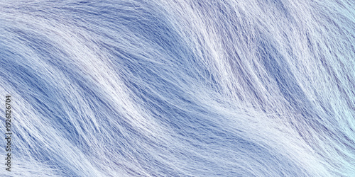 Blue fur texture top view blue sheepskin background fur pattern texture of blue shaggy fur wool texture. sheep fur close up.