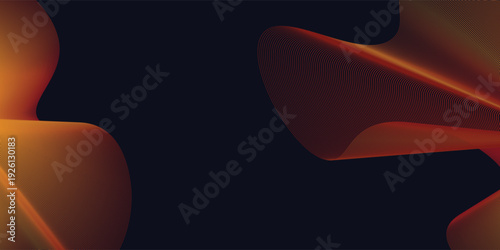 Abstract liquid holographic gradient shape, Vector design element.