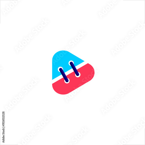 Digital Playbook Media Binder Paper Logo for Business Strategy Education Identity