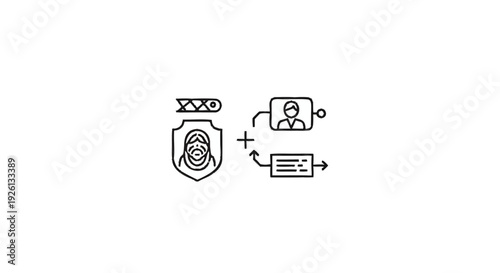Biometric Security System and User Authentication Process.