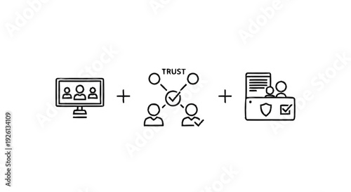 Business Collaboration and Trust Building Process.