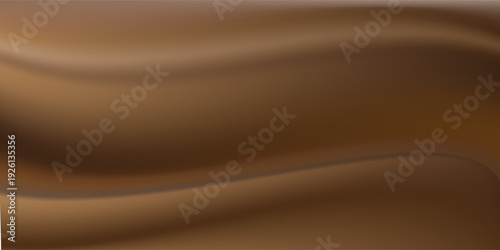Abstract Smooth Chocolate Liquid Waves Background