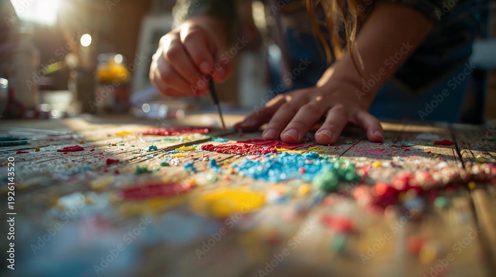 Obraz premium DIY creative moments