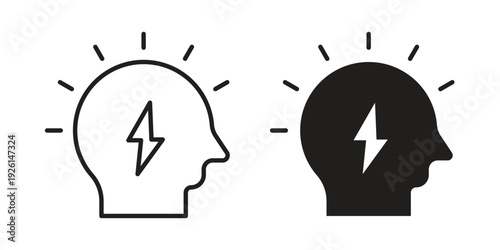 Comprehension icon vector illustrations. vector glyph flat icons