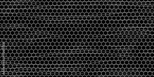 Black wired mesh texture isolated on white background.