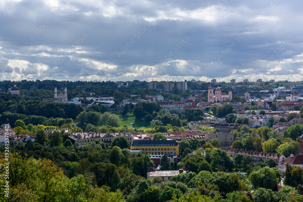 Fototapeta premium Vilnius The Capital City of Lithuania, Balkins