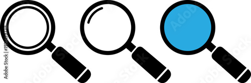 Magnifying glasses for search and investigation purposes