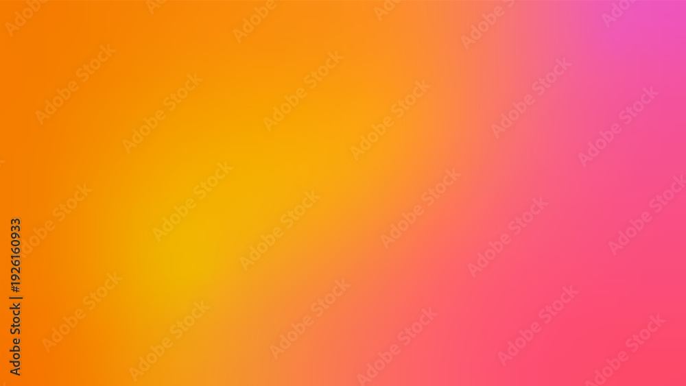 Obraz premium Minimal gradient background with gentle sunset gradation. Calm color flow works well for branding, presentations, banners and creative backdrops.