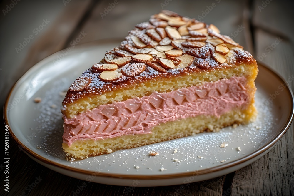 custom made wallpaper toronto digitalpiece of zuger kirschtorte on a plate