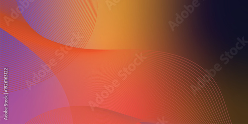 Glowing yellow, Medium, and brown gradient waves flowing across a textured dark grainy background, with soft luminous highlights and smooth blending, ideal for modern header, banner, or poster design.