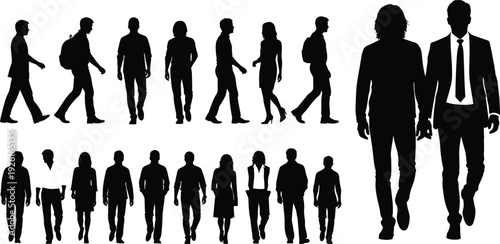 Collection of black silhouettes featuring graceful ballerinas in tutus performing various classical ballet poses, elegant dance positions, and pointe movements.