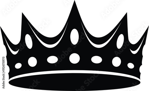 Black crown icon