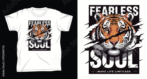 Tiger Graphic vector art t-shirt design print