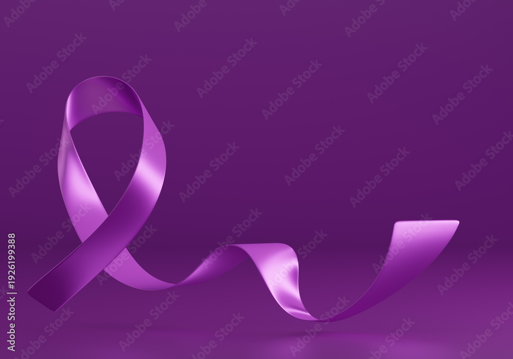 Fotografie Purple Ribbon