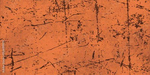 Spooky dirty grunge Halloween background with rough textures, dark tones, and eerie atmosphere. Perfect for horror posters, party flyers, spooky banners, and seasonal designs.