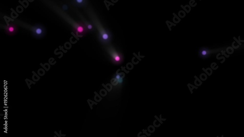 abstract background of colorful lights