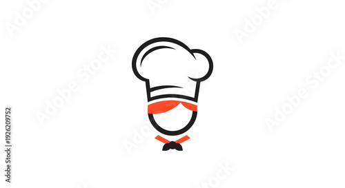 Wallpaper Mural Graphic symbol representing a chef or the act of preparing food Torontodigital.ca