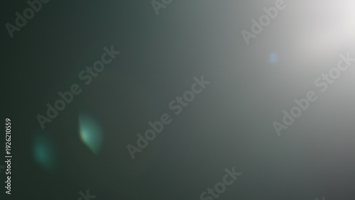 Foto Real lens flare for overlay long focal length lens
