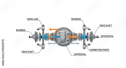 Detailed Diagram of Mechanical Component.
