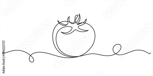 Minimalist continuous line drawing of a shield with a wavy horizontal line passing through it