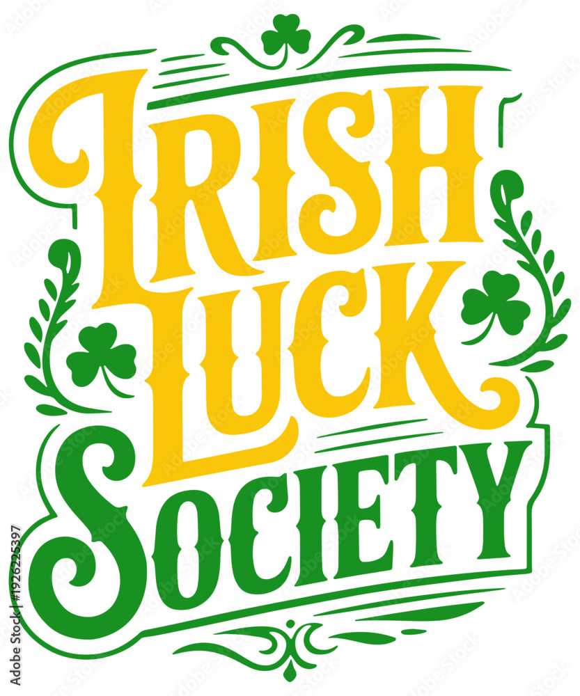 Naklejka premium St patrick's day t-shirt design