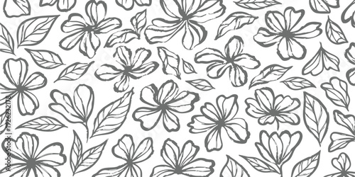 Hand drawn seamless stone wall texture vector illustration with rustic masonry pattern for architectural backgrounds and vintage designs