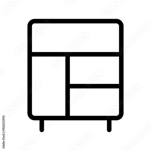 Clean Whiteboard icon set for presentation, education and office meeting design