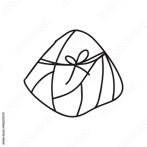 Bacan asian street food popular. vector illustration