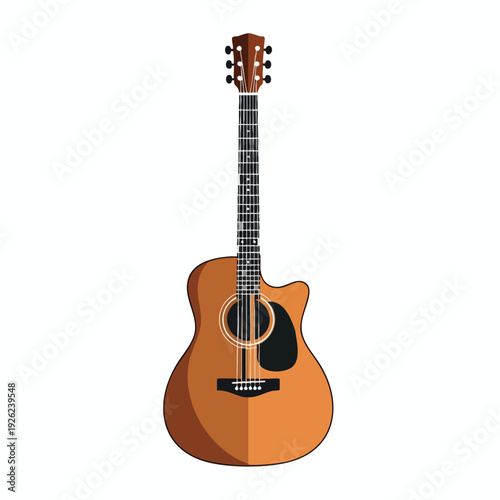Classic Acoustic Guitar for Music and Entertainment Projects
