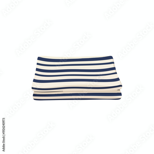 Elegant Navy and White Striped Bedding Set for Modern Bedrooms