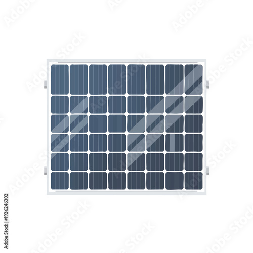 Large Solar Panel Array for Renewable Energy Generation