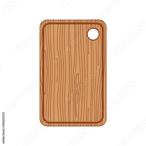 Wooden Cutting Board for Kitchen Food Preparation and Cooking