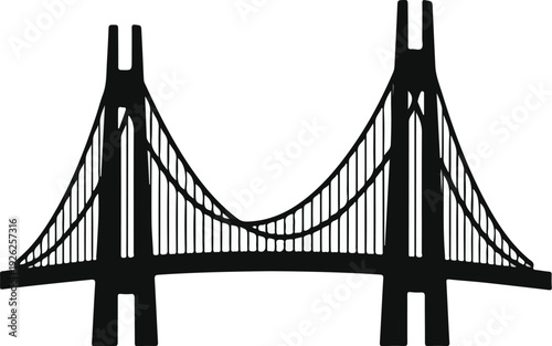 Gemini said

The iconic Golden Gate suspension bridge spans the deep blue water of the San Francisco bay, connecting the California coast to the city skyline under a vast sky at sunset