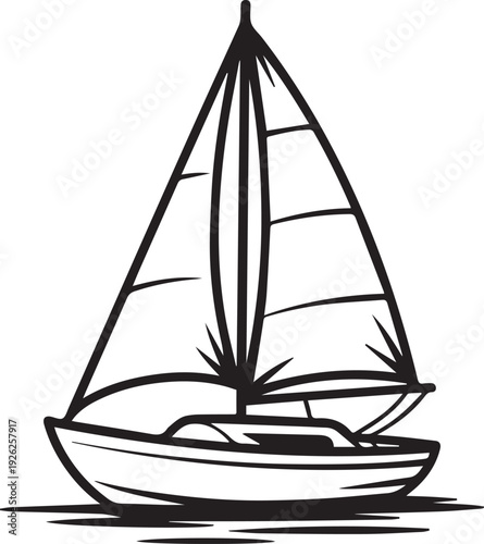 Summer Beach Icon Set, Tropical Line Art Vector Collection with Seashell, Palm Tree, Cocktail, Ice Cream and Anchor