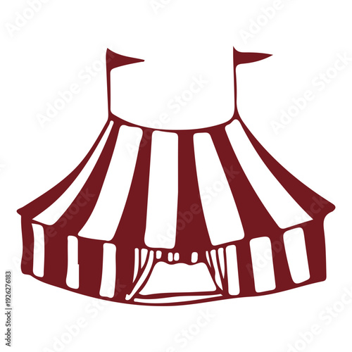 Circus Tent Illustration